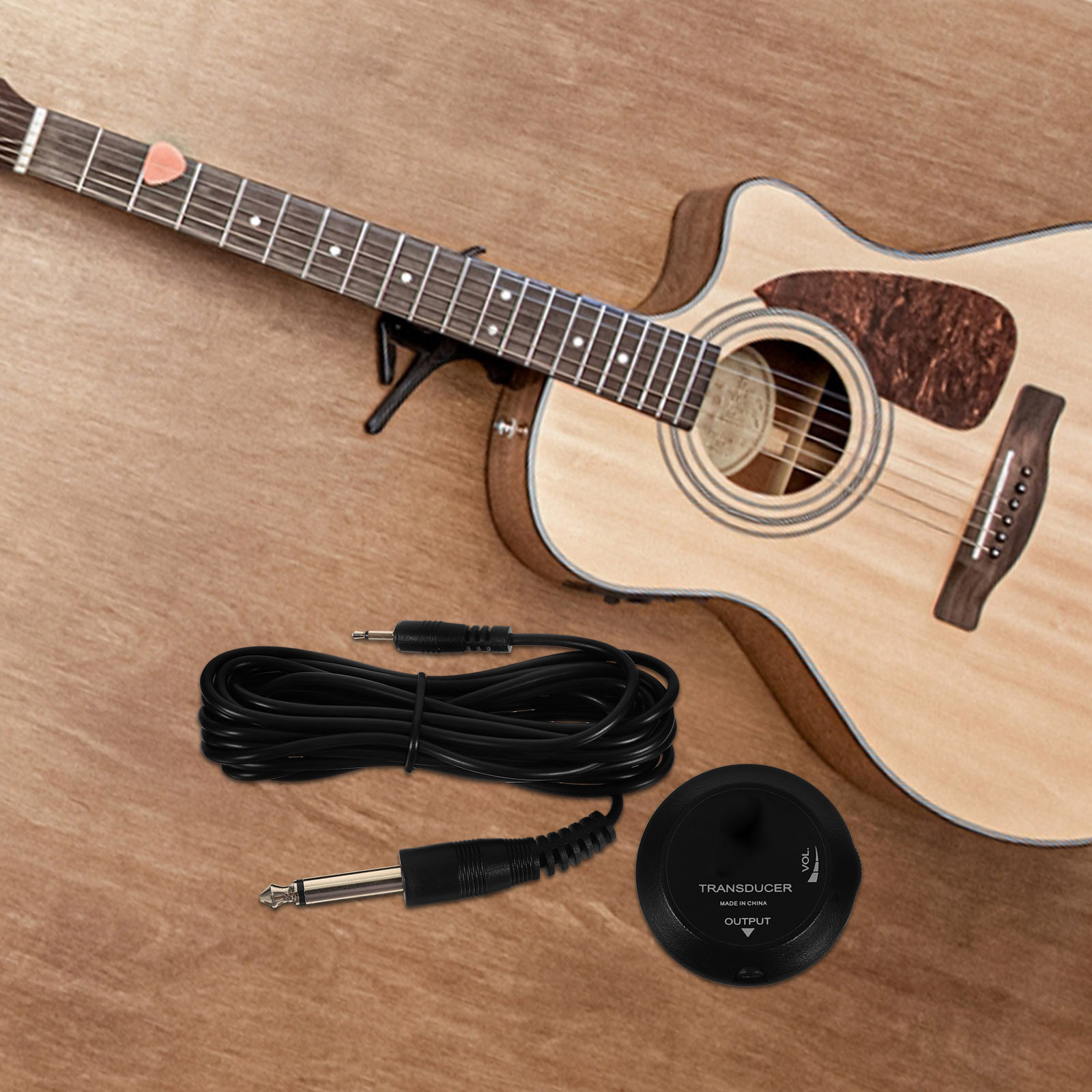 Musical Instrument Ukulele - Guitar Pickup Transducer Compact Acoustic Instrument