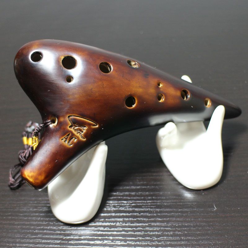 Musical Instrument Drawing - Ocarina 12 Holes Ocarina of Time