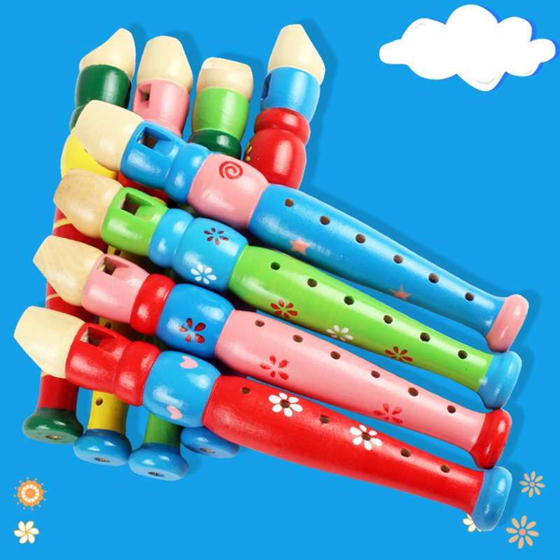 Hot Colorful Wooden Flute Musi - Musical Instrument Drawing recension och pris