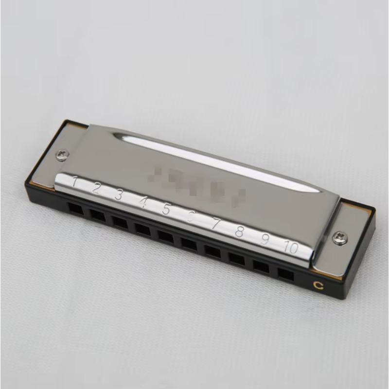 Customized 10-hole Harmonica C - Musical Instrument Logo recension och pris