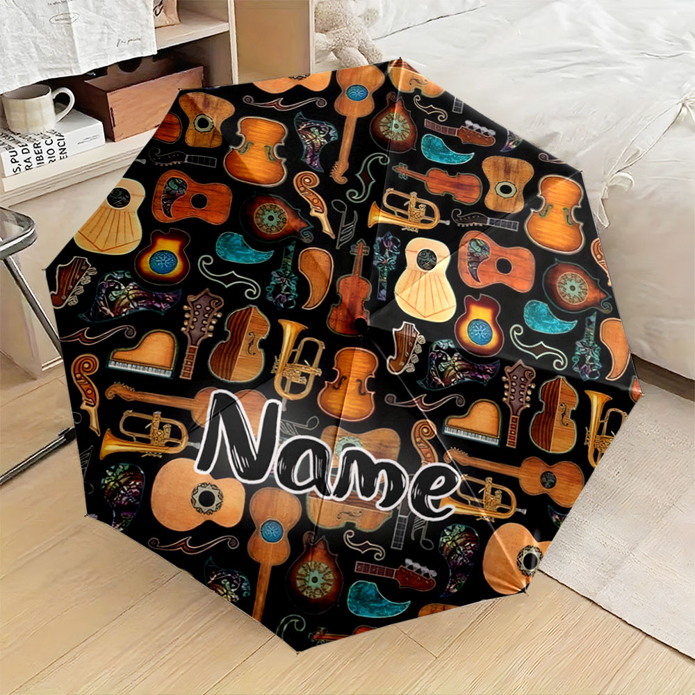 Custom Name Umbrella, Musical  - Musical Instrument And Names recension och pris