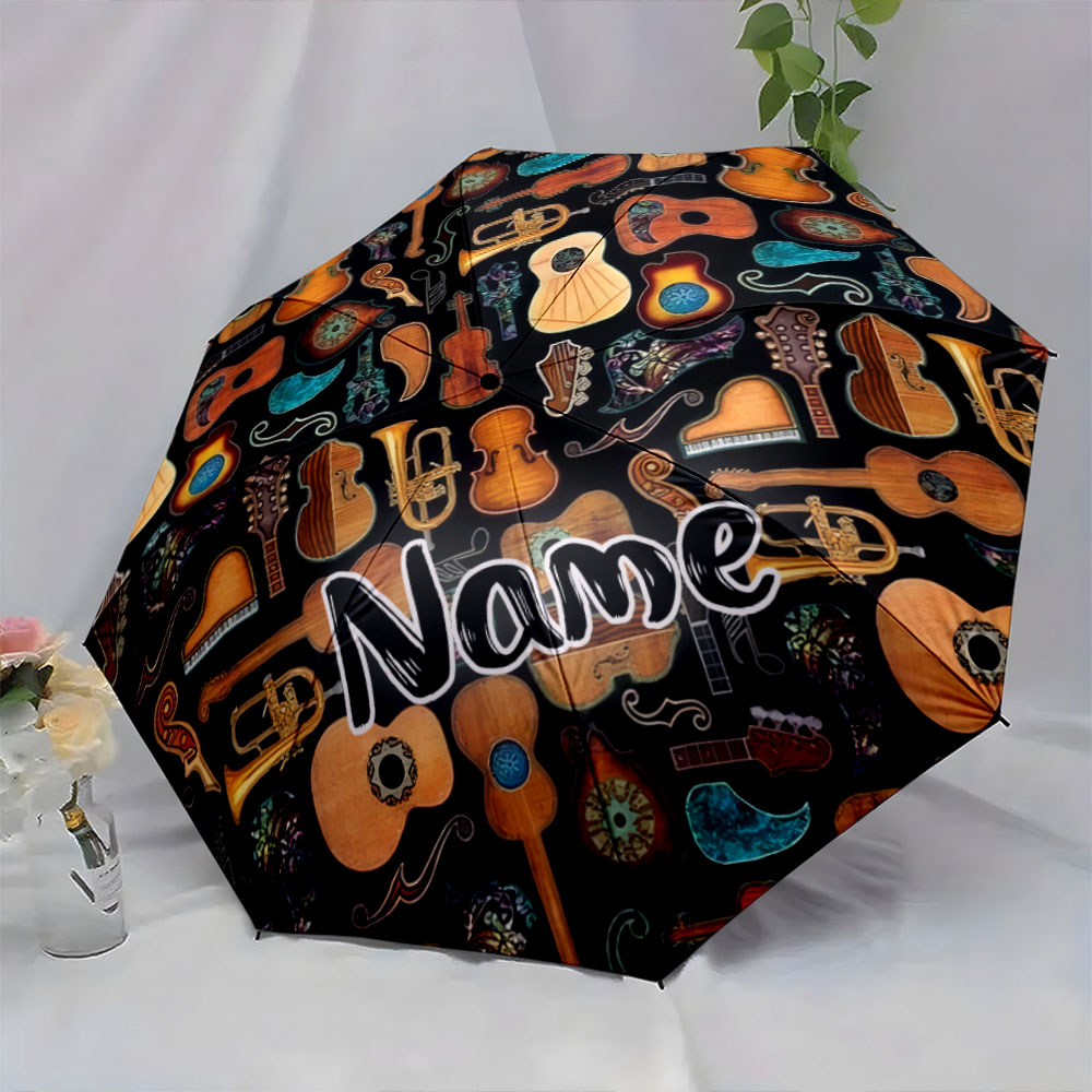 Custom Name Umbrella, Musical  - Musical Instrument And Names recension och pris