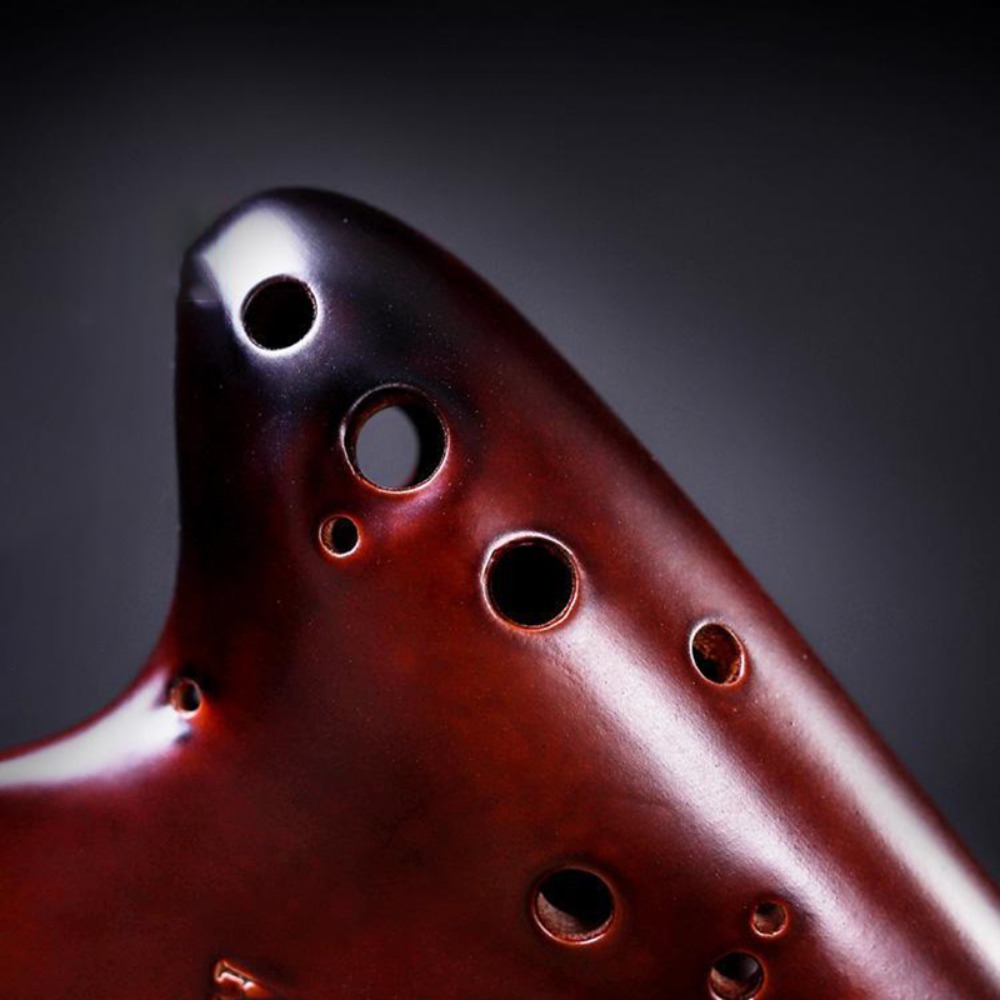 Ceramic Ocarinas 16 Holes Alto - Musical Instrument Drawing recension och pris