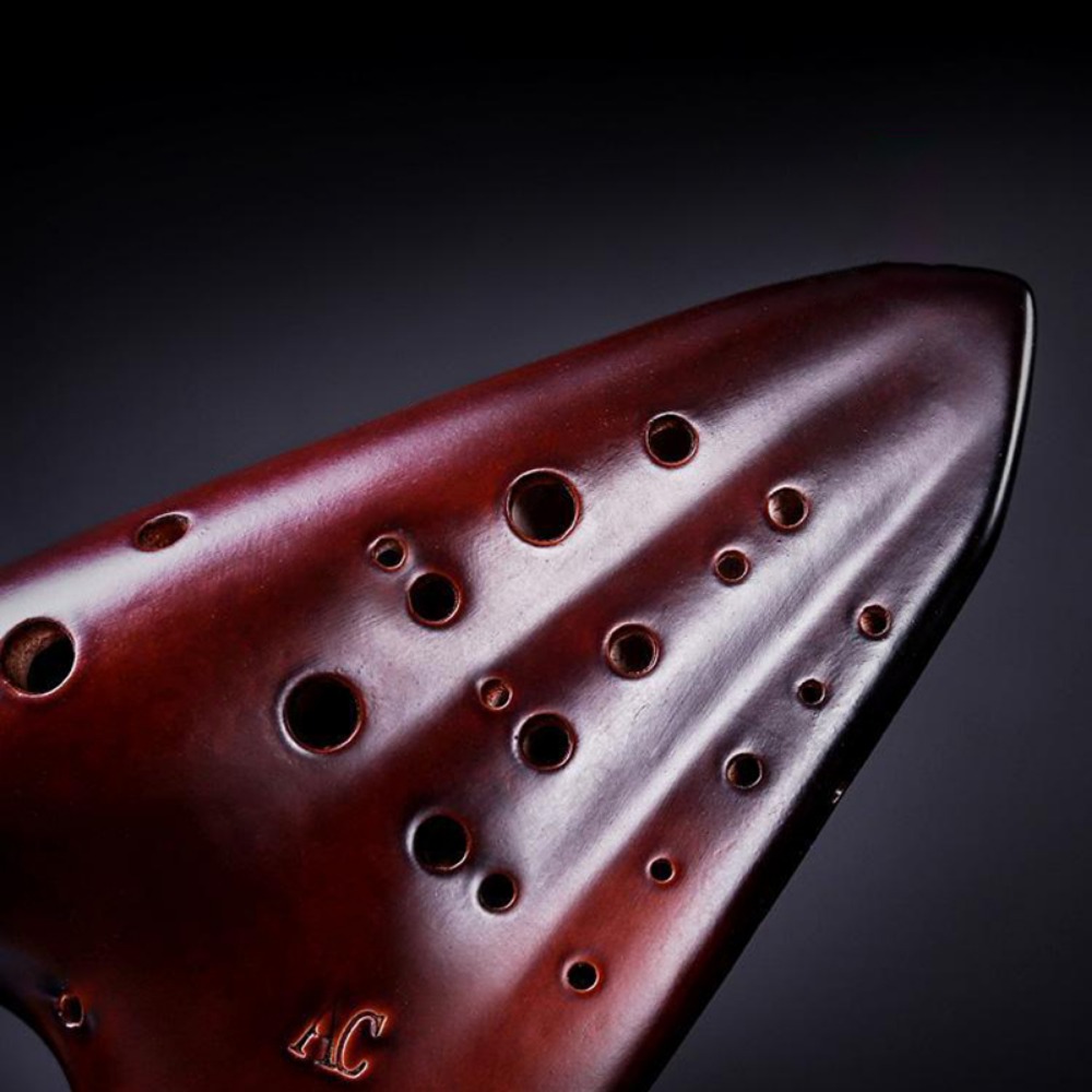 Ceramic Ocarinas 16 Holes Alto - Musical Instrument Drawing recension och pris