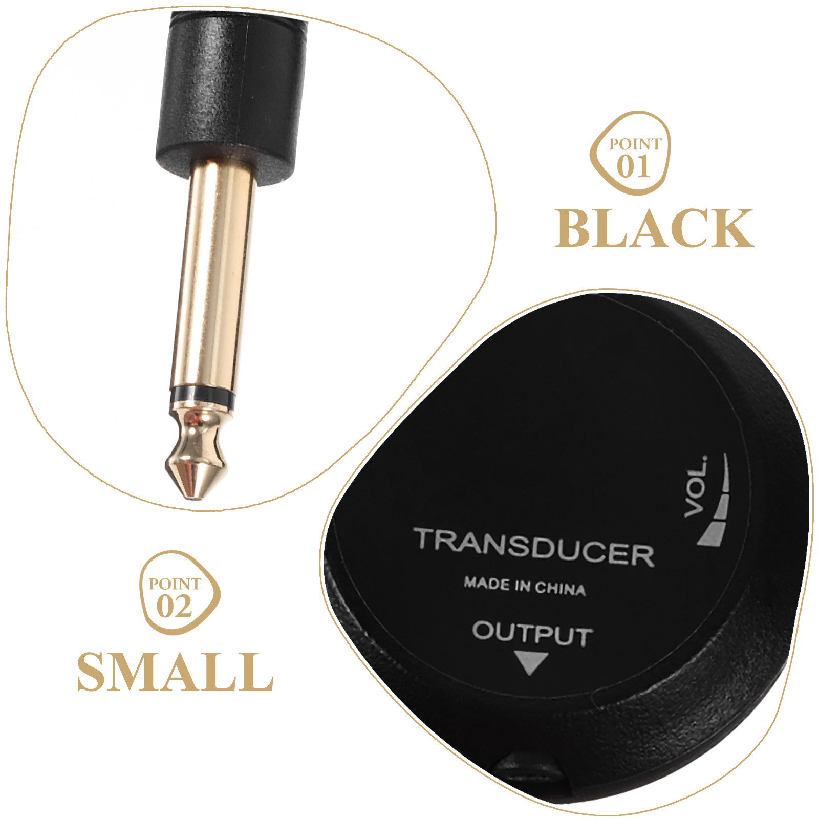 Guitar Pickup Transducer Compa - Musical Instrument Ukulele recension och pris