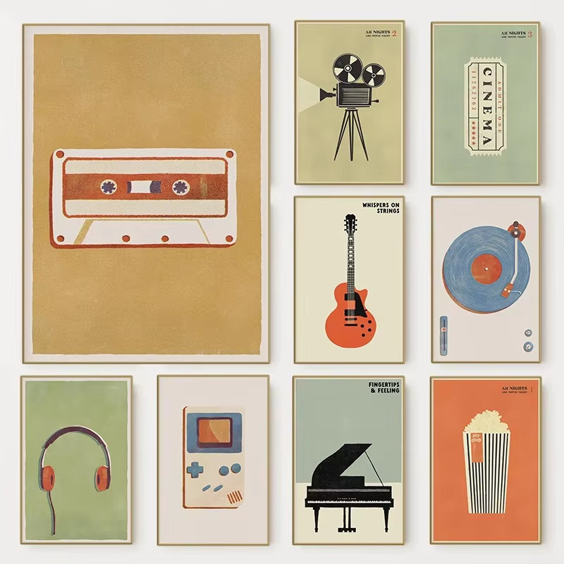 Retro Medieval Pop Music Instr - Musical Instrument Drawing recension och pris