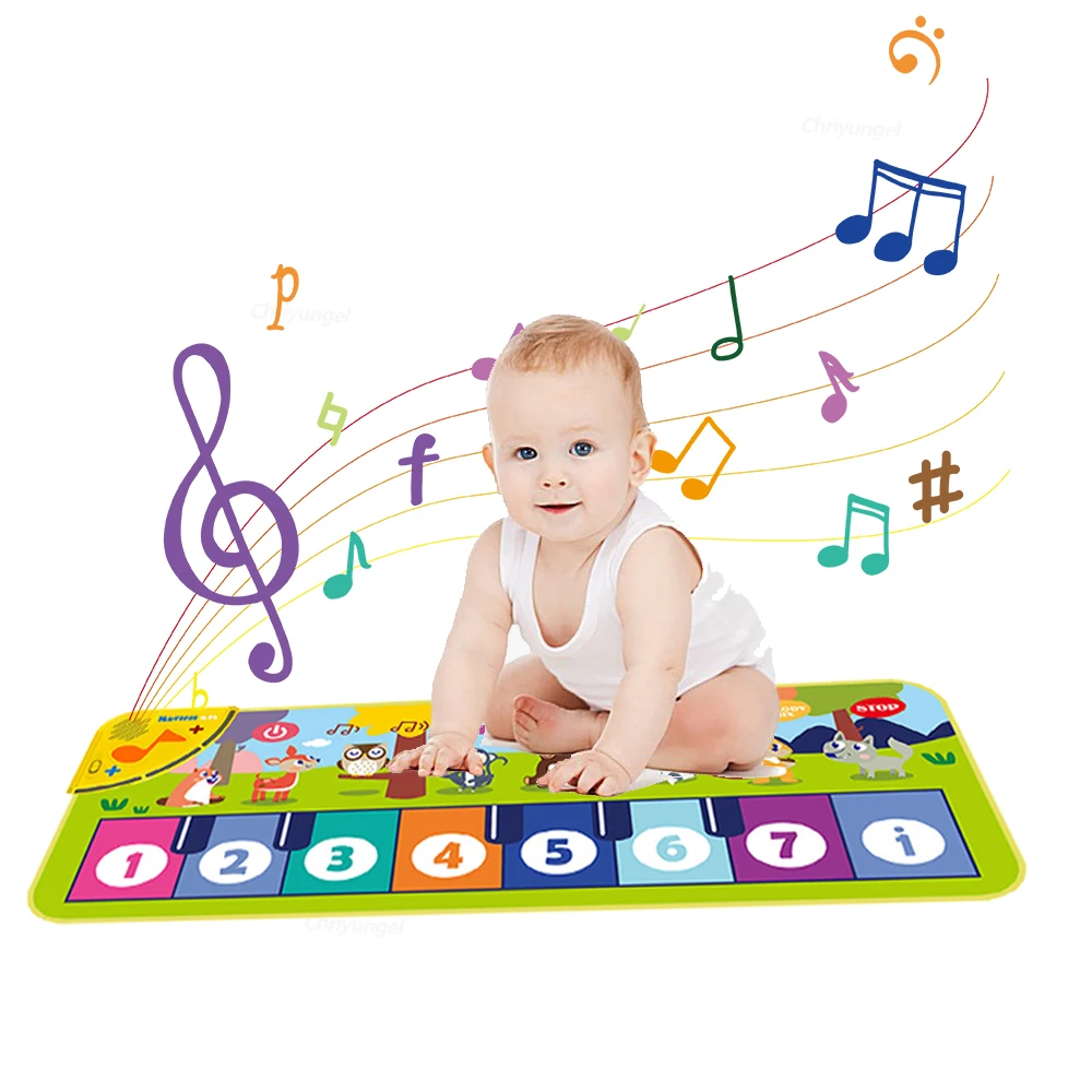 Piano Mat for Kids Kids Toddle - Musical Instrument Drawing recension och pris
