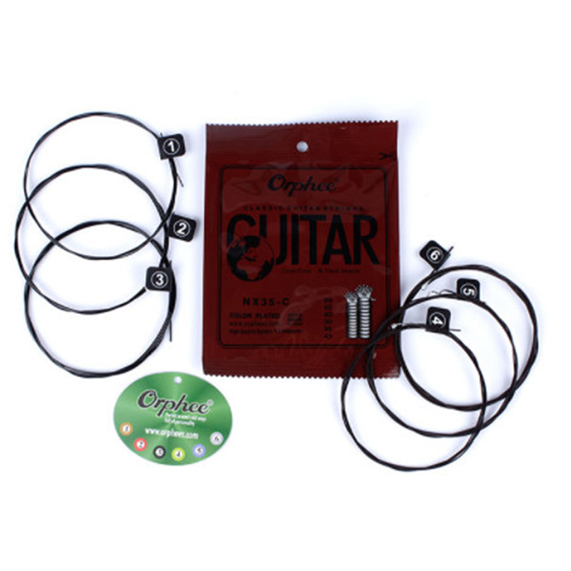 Hot Sale 6pcs/lot Nylon + 3 %P - Classical Guitar Nylon recension och pris