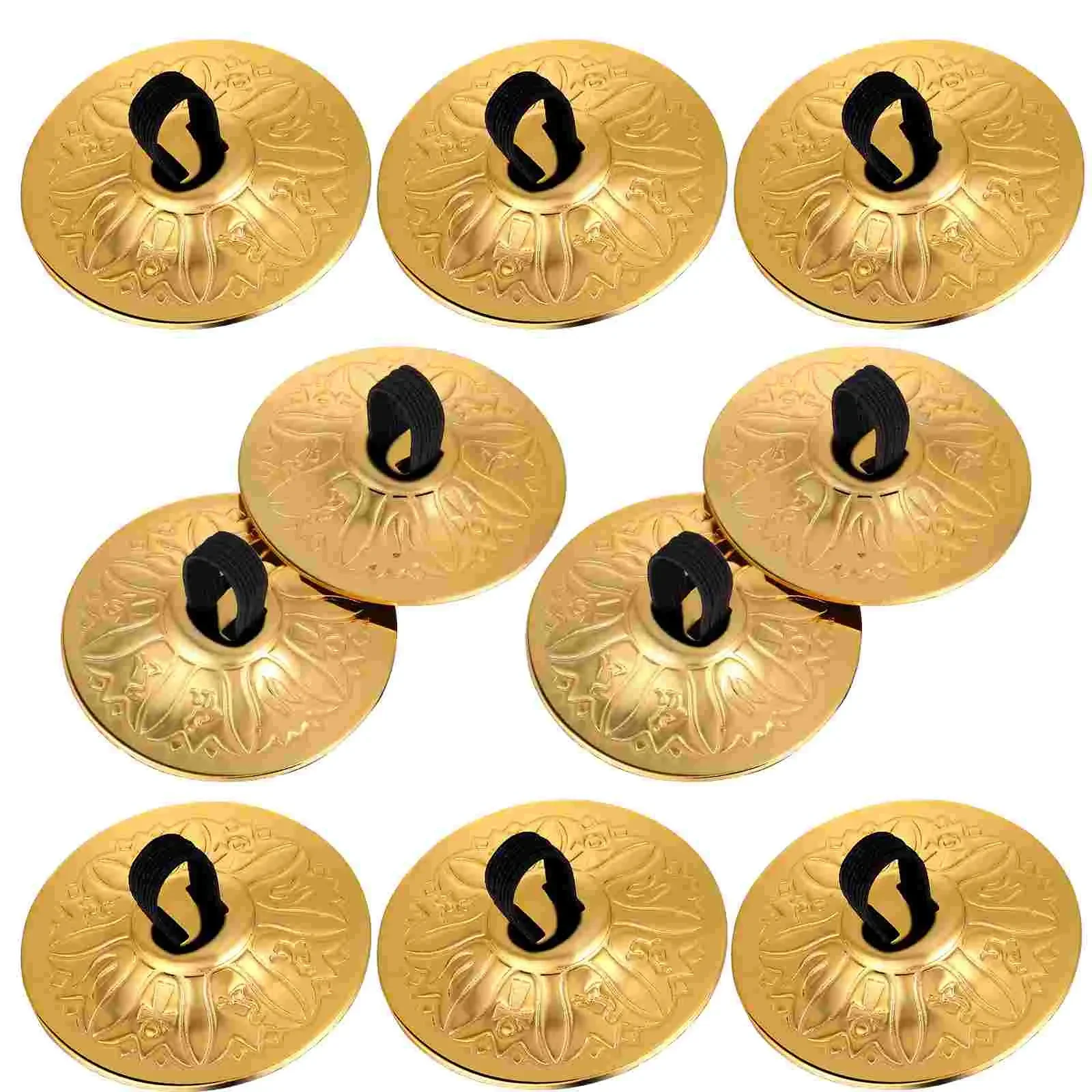4/8Pcs Copper Mini Finger Zill - Musical Instrument Zills recension och pris