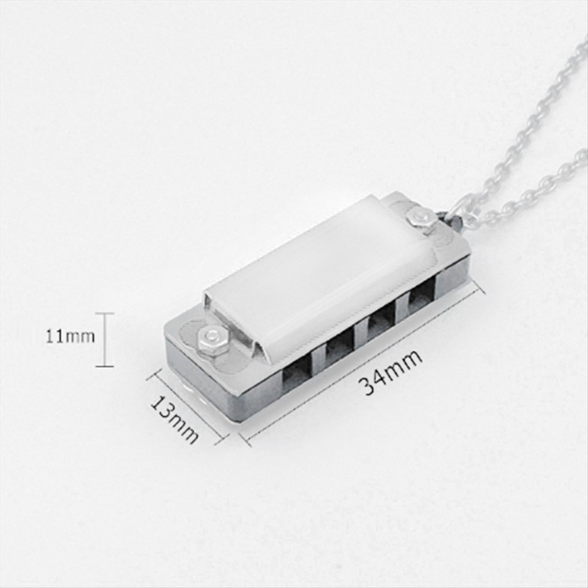 ABXY Mini Harmonica Necklace 4 - Musical Instrument Drawing recension och pris