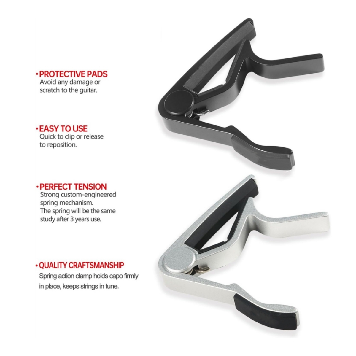 Miwayer Guitar Capo - Precisio - Classical Guitar Nylon recension och pris