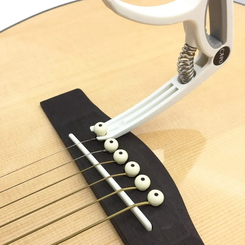 Plastic Guitar Capo for 6 Stri - Classical Guitar Nylon recension och pris