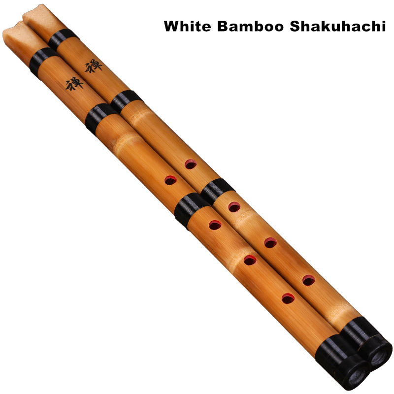Handmade Natural White Bamboo  - Musical Instrument Xiao recension och pris