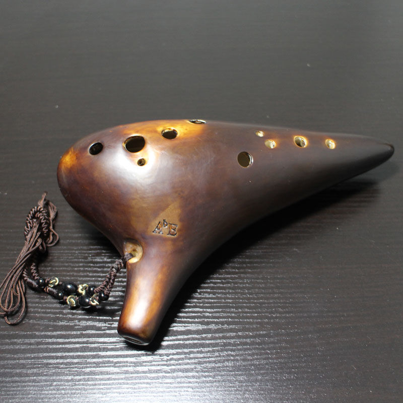 Ocarina 12 Holes Ocarina of Ti - Musical Instrument Drawing recension och pris