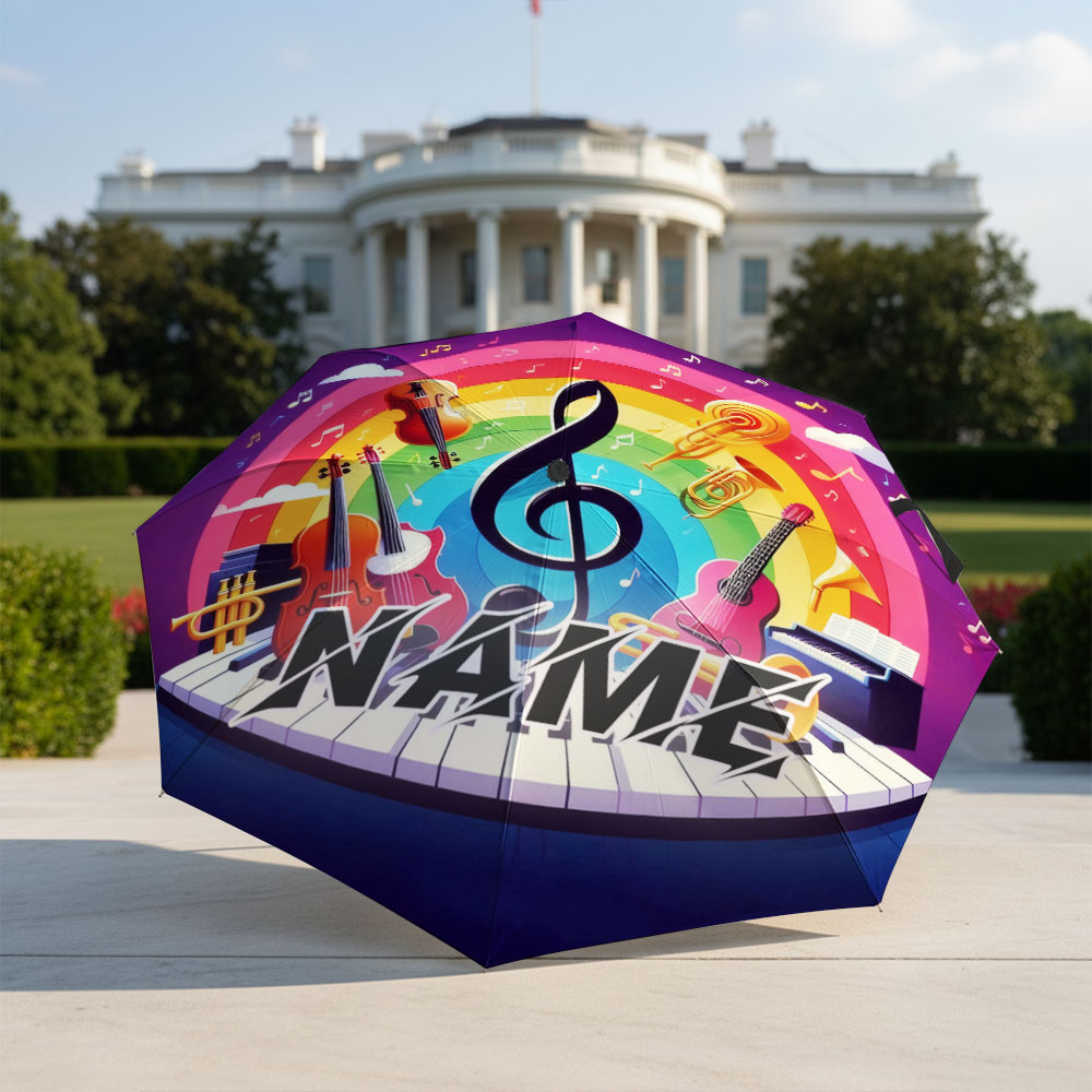 Custom Name umbrella, Music Th - Musical Instrument And Names recension och pris