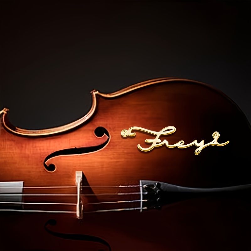 [Custom] Decorative nameplates - Musical Instrument And Names recension och pris