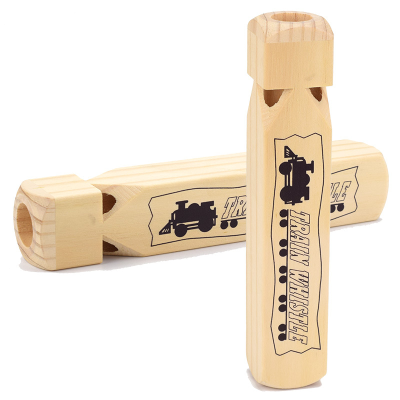 Kids Wooden Train Whistle Musi - Musical Instrument Drawing recension och pris