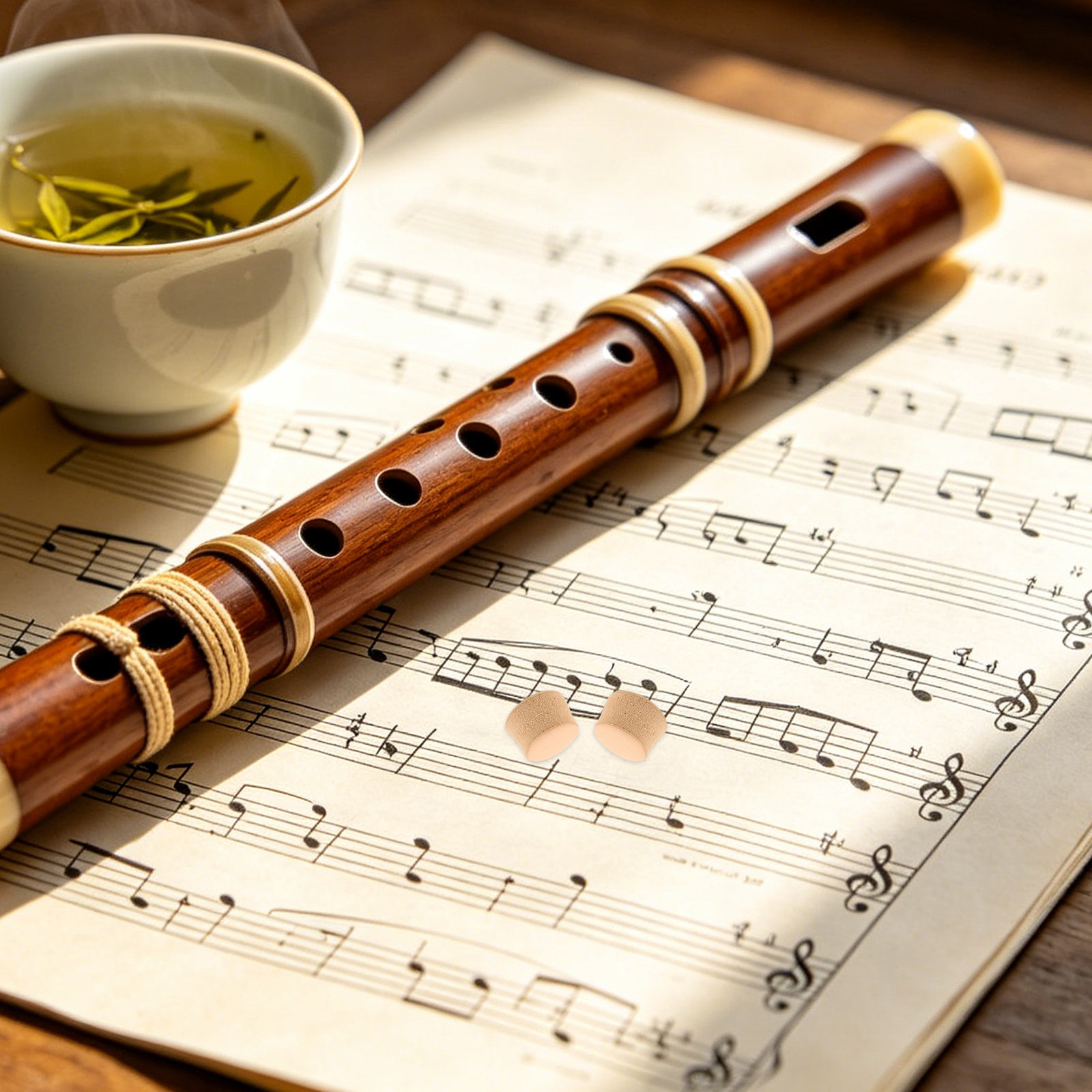 20Pcs Flute Corks Tapered Cork - Musical Instrument Xiao recension och pris