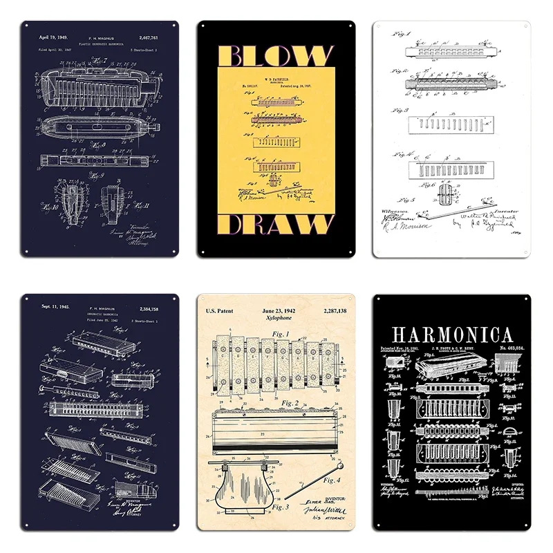 Hohner Harmonica Patent Player - Musical Instrument In Drawing recension och pris